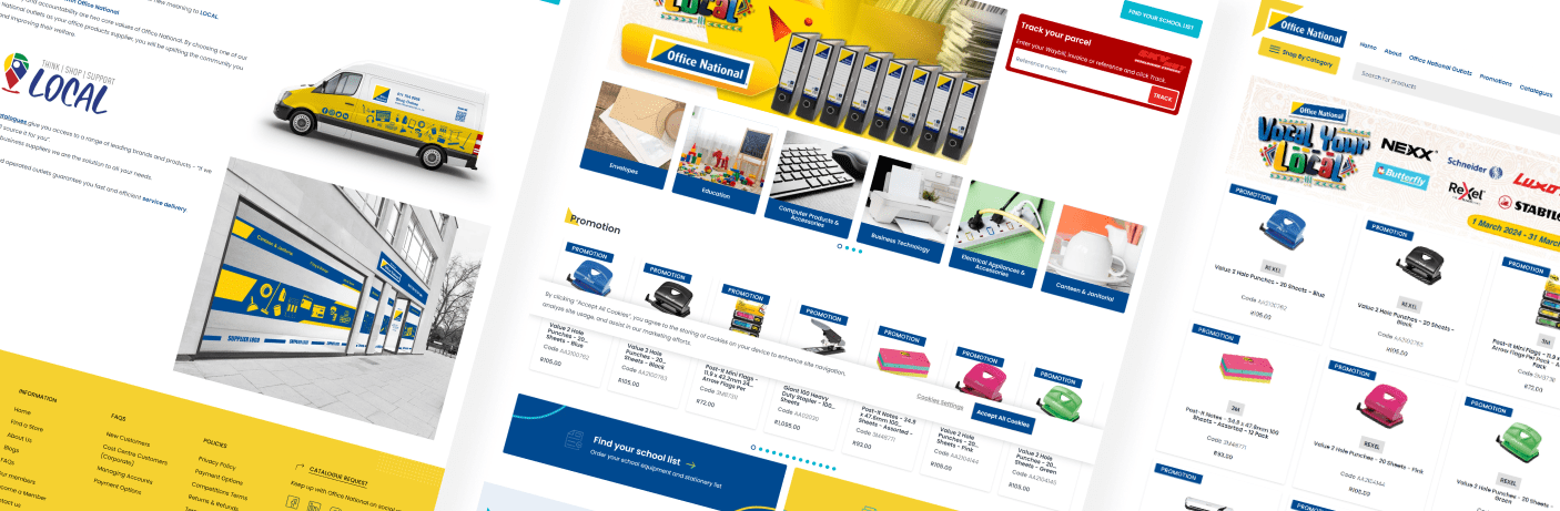 office national e-commerce website snapshot