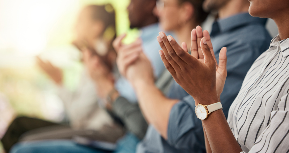hands clapping for clutch business awards